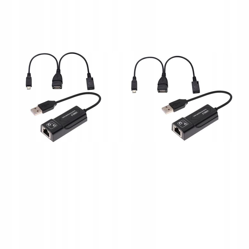 2x złącze LAN Adapter i USB do Sklep, Opinie, Cena