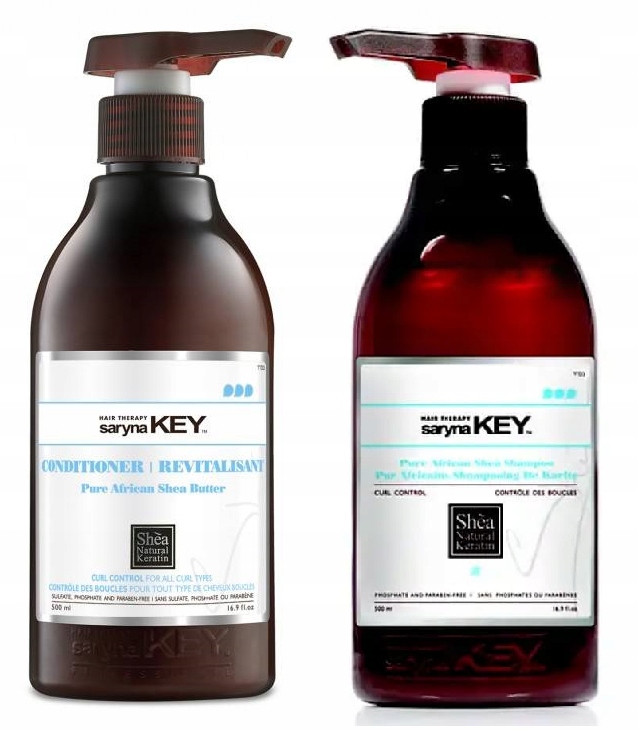 Účinná Sada Pro Kudrnaté Vlasy Saryna Key Šampon Kondicionér Curl