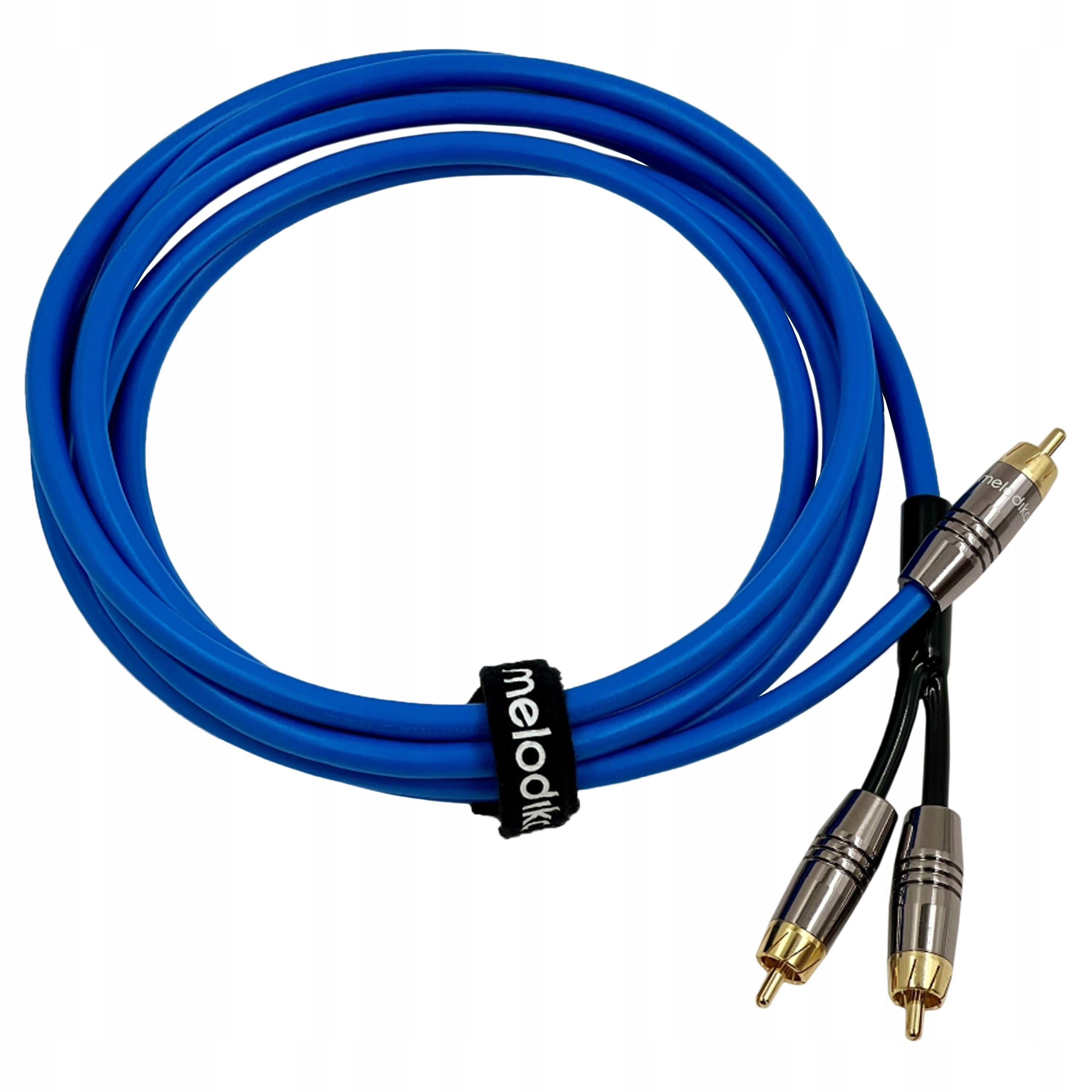 MELODIKA SBSWY15 SKY BLUE KABEL DO SUBWOOFERA RCA - 2x RCA TYPU Y OFC 1,5m Kod producenta SBSWY15