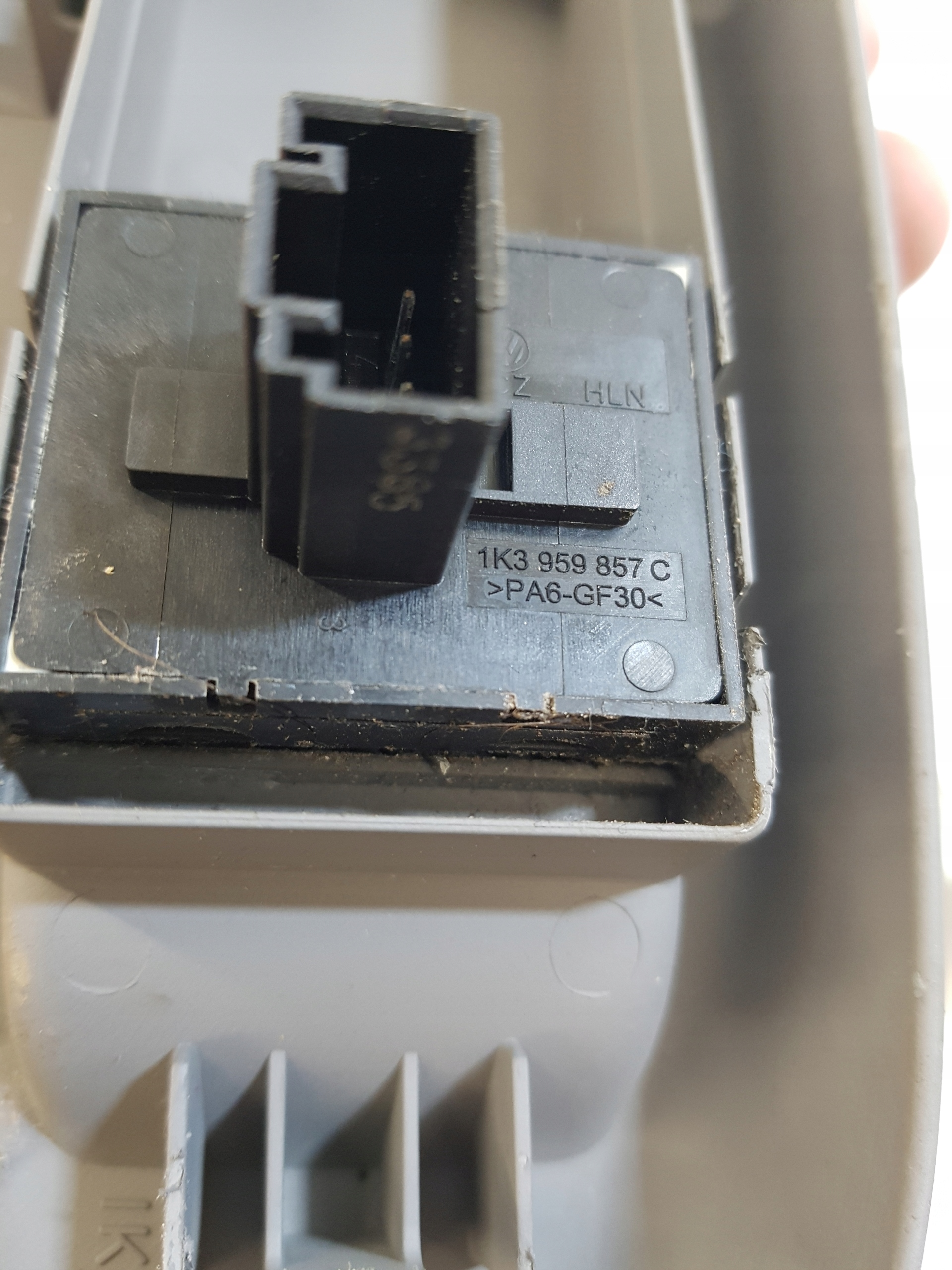 control panel of the window driver´s TOURAN 1 1K1820015