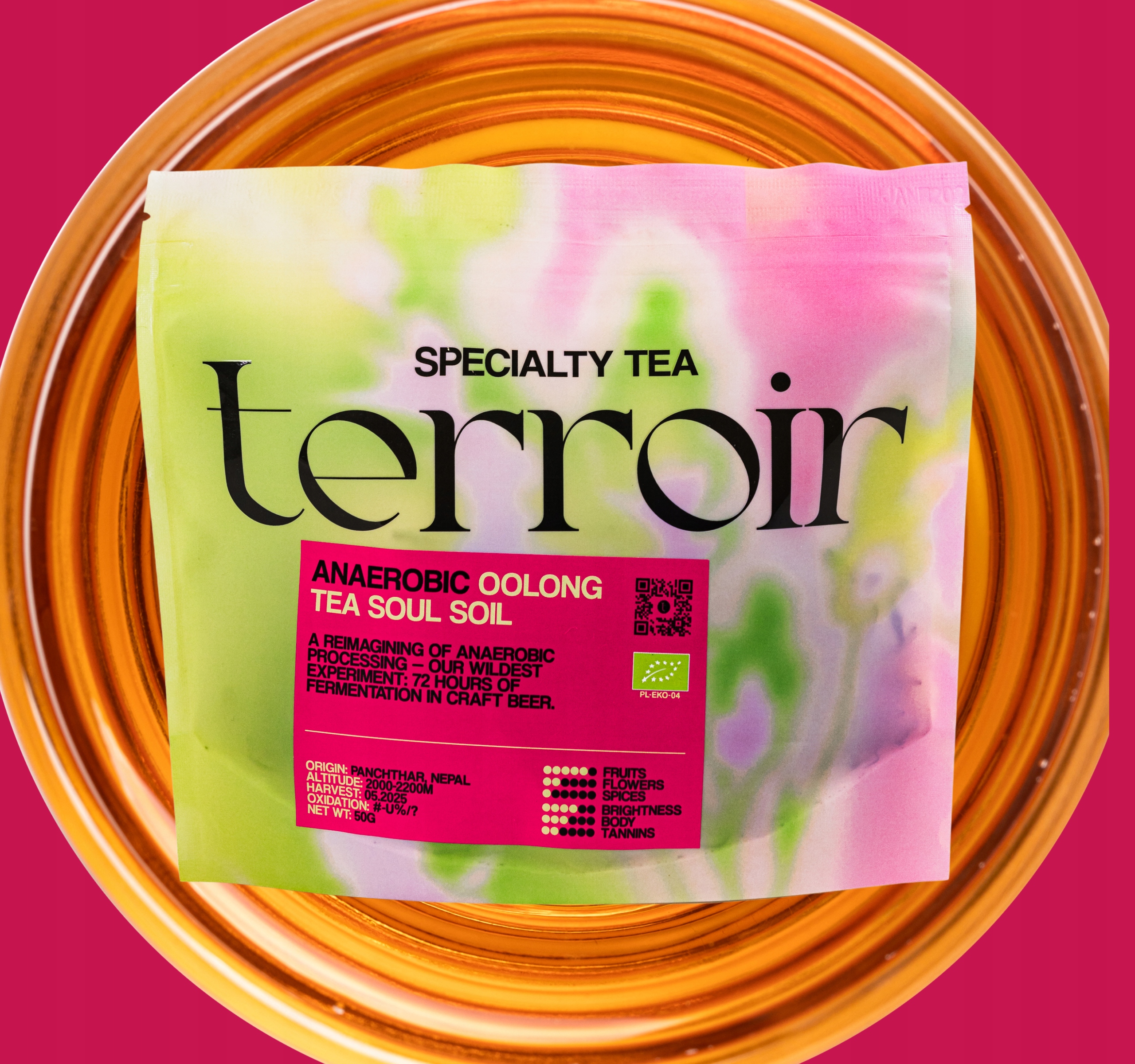 Levně Čaj Anaerobic Oolong z ekologického zemědělství v Himalájích, 50 g