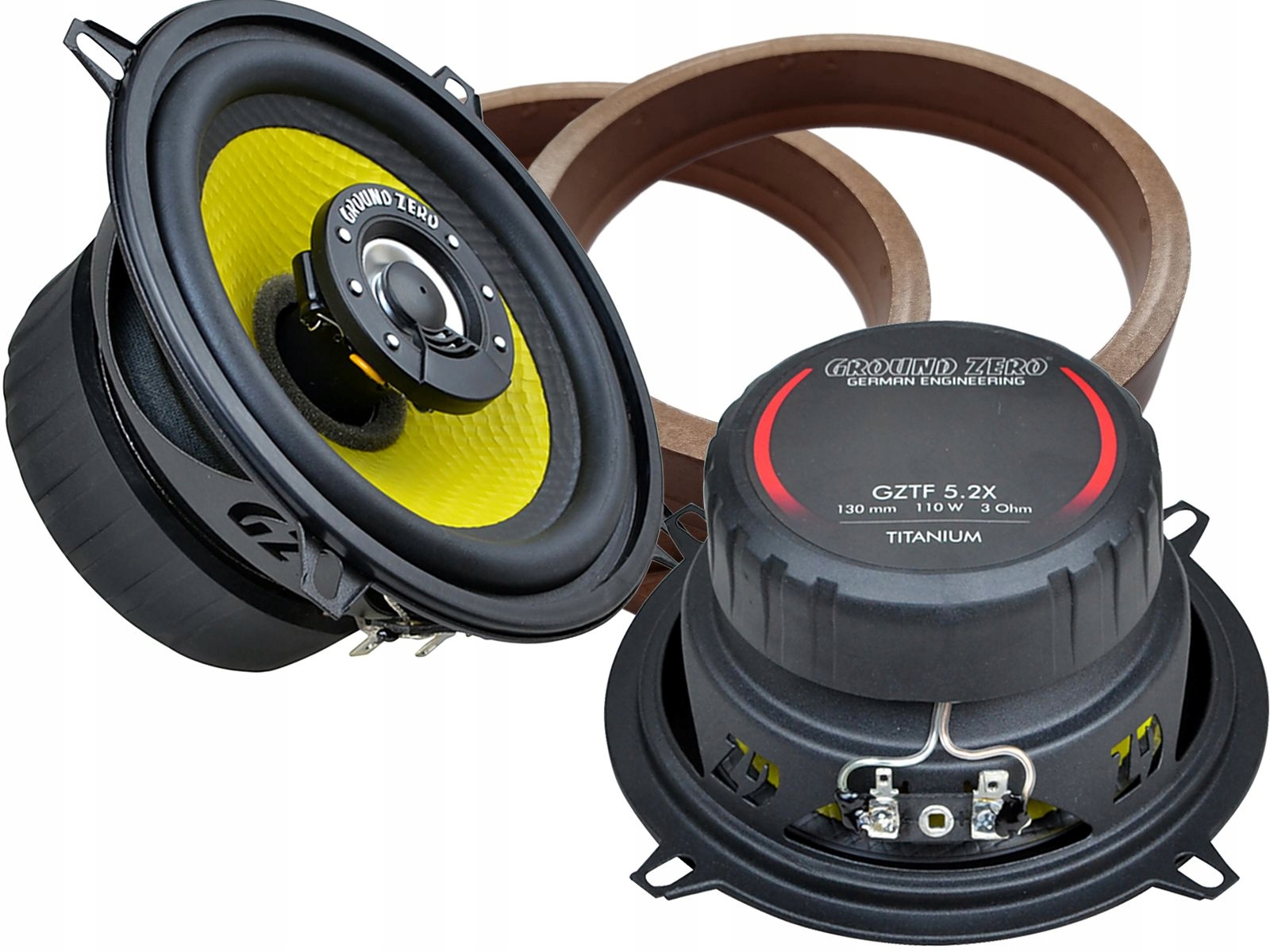 Ground Zero Gztf 5.2X reproduktory Opel Zafira A zadné