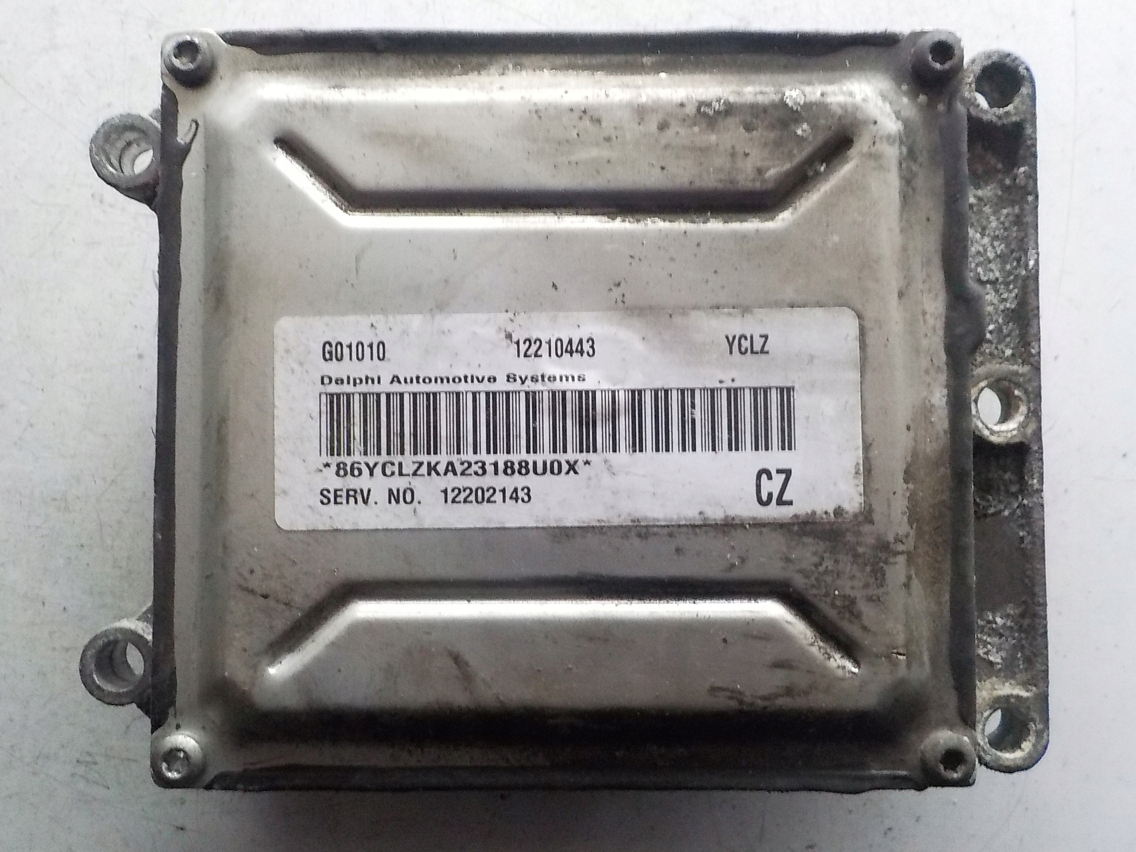 OPEL ASTRA G Computer Bedienteil 12210443 YCLZ