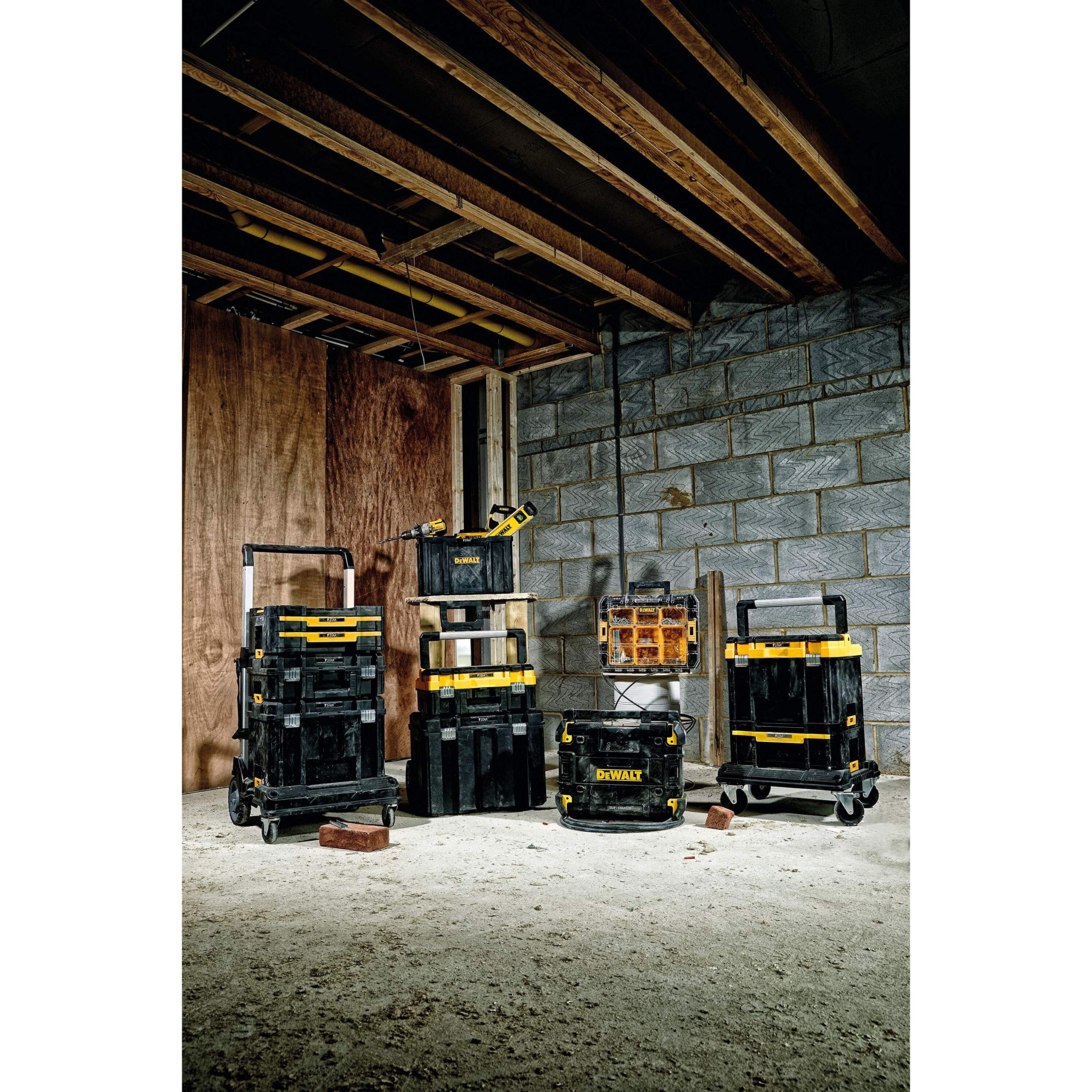 DEWALT TSTAK Box III Skrzynka Narzędziowa z Szufladą 19L 30kg — miniatura 3