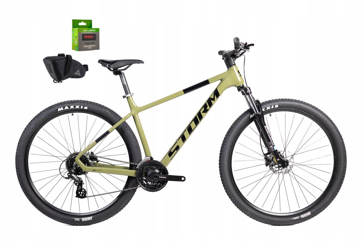 Rower 29 Storm Mtb Trail 1.0 M Altus 3X8 2HT 19" Oliwka-czarny