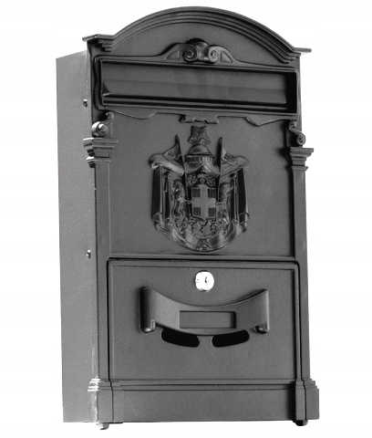 

Kuta Skrzynka Pocztowa listy Grafit- Malowana Herb