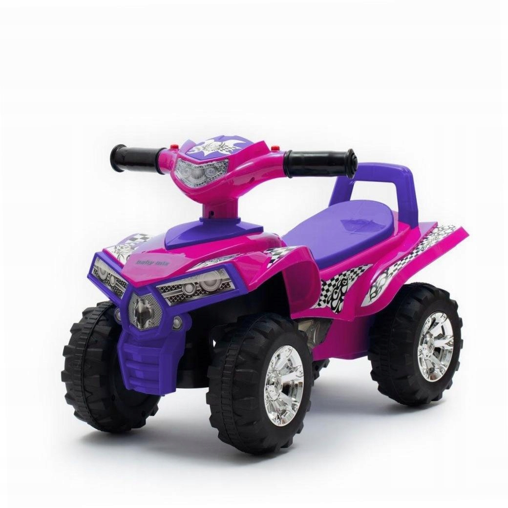 Jeździk z dźwiękiem Quad różowy