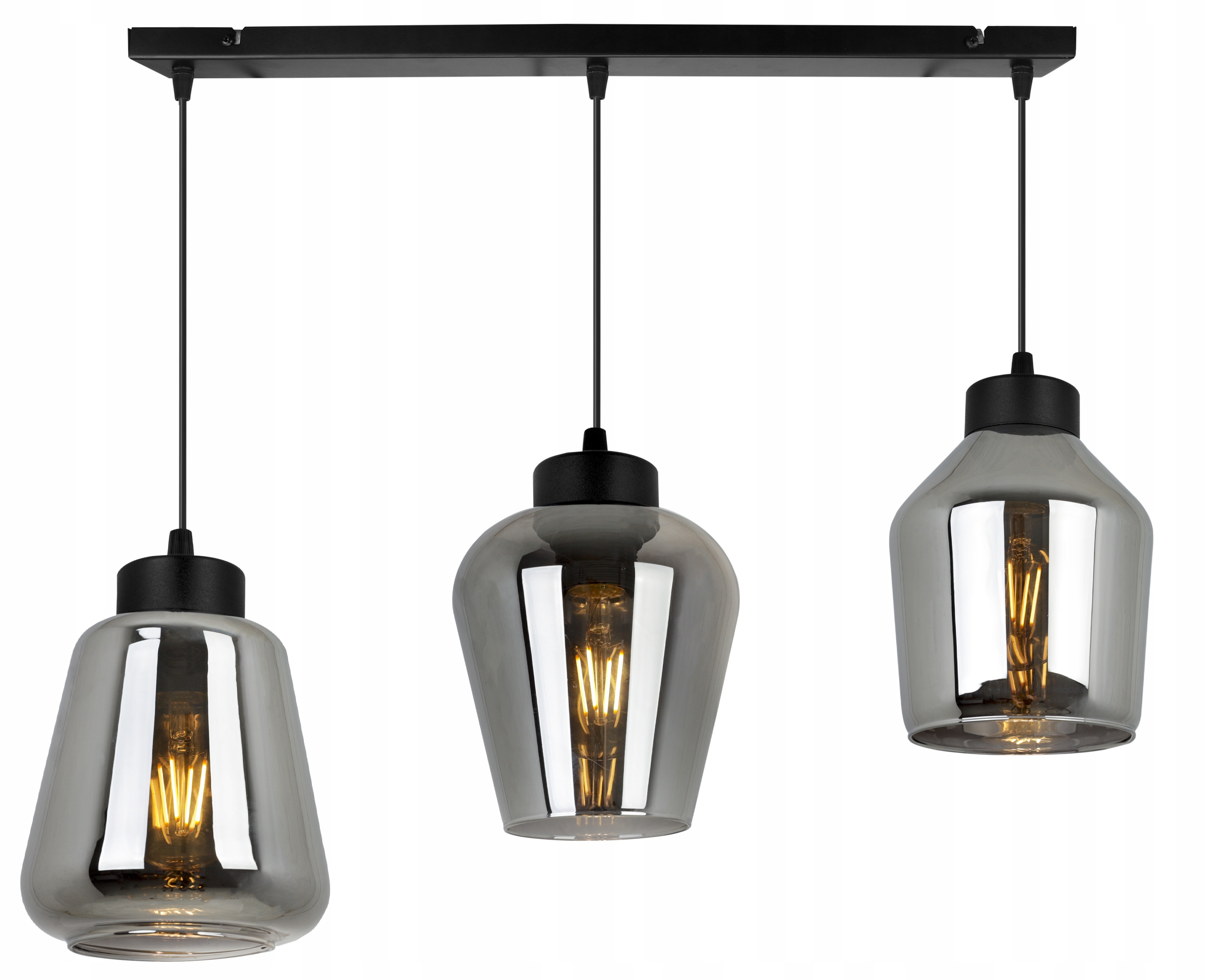 

Lampa Wisząca Nowoczesna Szklany Klosz