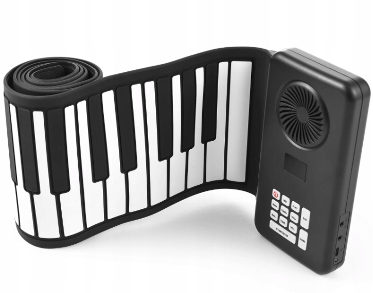 Skládací přenosné piano 88KL Elektrické Digitální Profesionální skládací