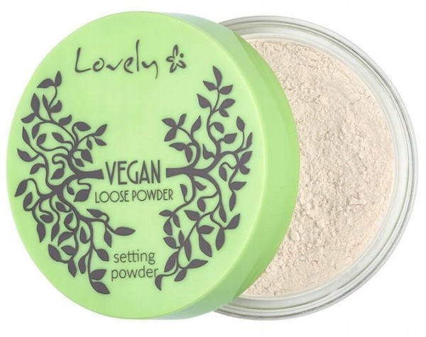 LOVELY VEGAN LOOSE POWDER TRANSPARENTNÝ PÚDER NA TVÁR