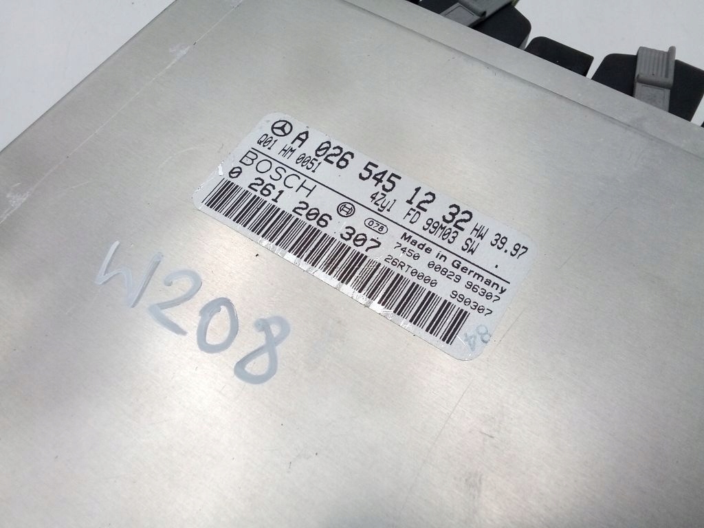 Mercedes CLK W208 computer Centralina Motore A0265451232