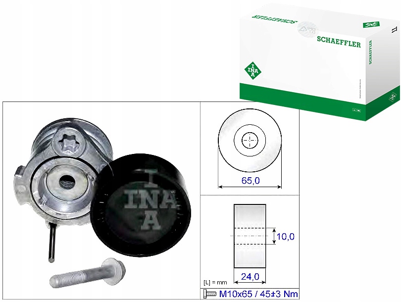 Napínák Klínového Řemene Vel. Opel Antara 2,0CDTI Sada pro řidiče #35