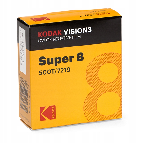 Barevný negativní Kodak film pro kameru Vision3 500T Super8