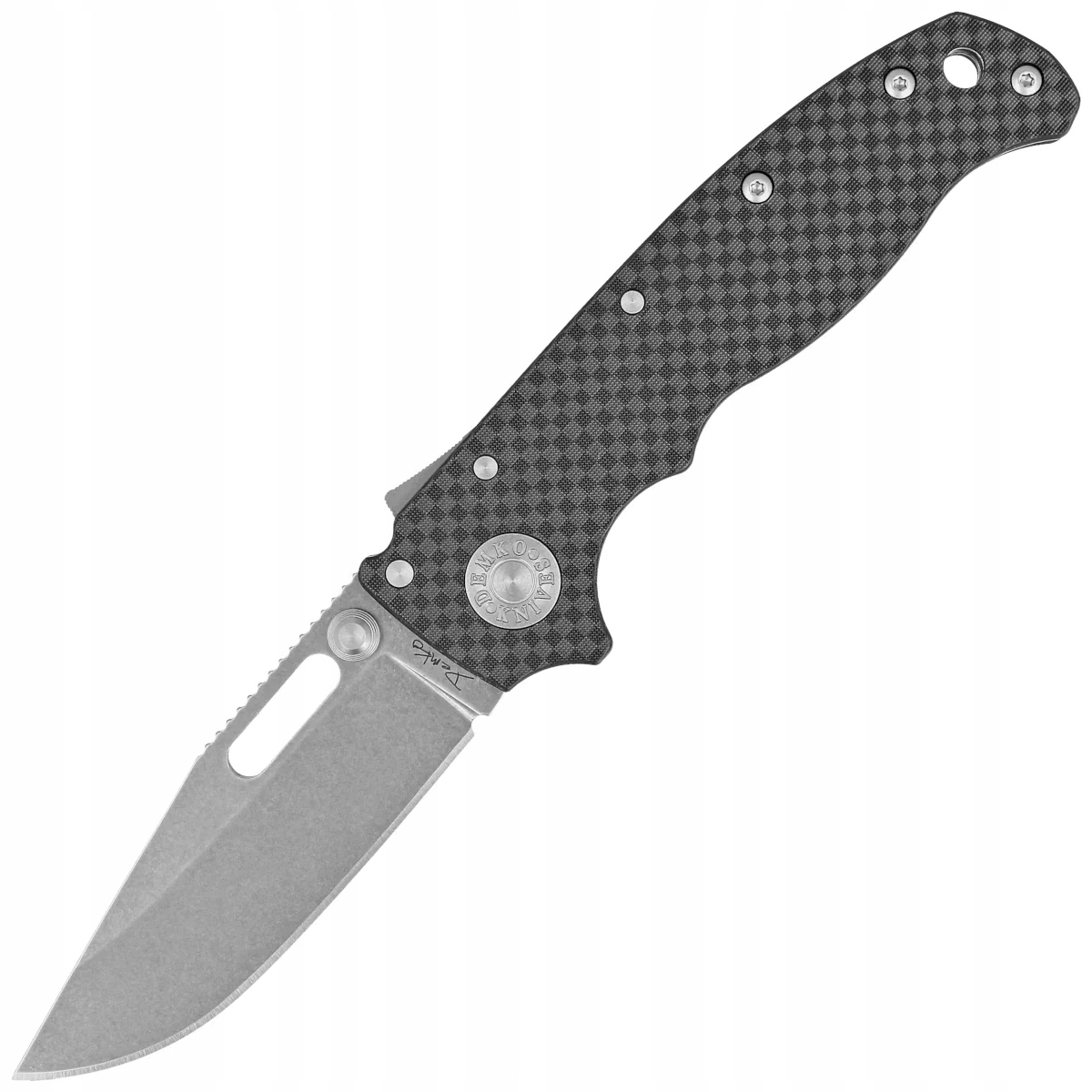 Nůž Demko AD20.5 Clip Point Carbon Fiber (205-20CV-CARBON-CP)