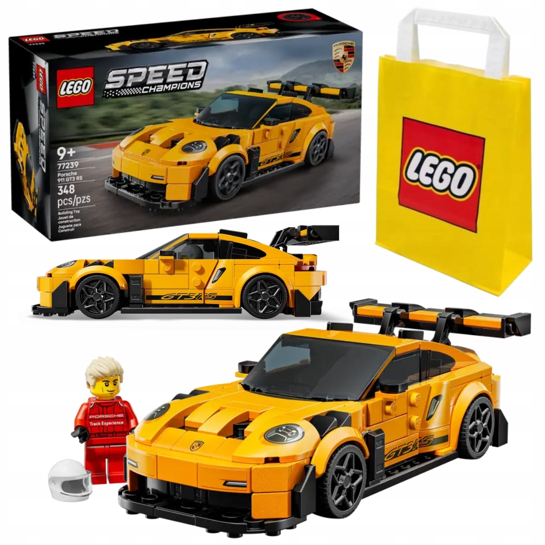 Lego 77239 Speed Champions – Superauto Porsche 911 GT3 Rs