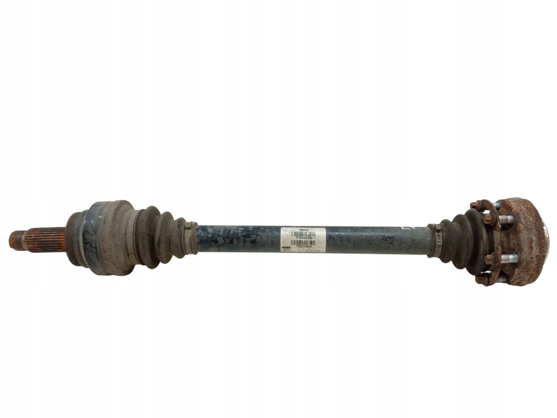 semi-axis left rear part 3.0 D 380 KM 7603252 Bmw X6 and (2009-2014) E71