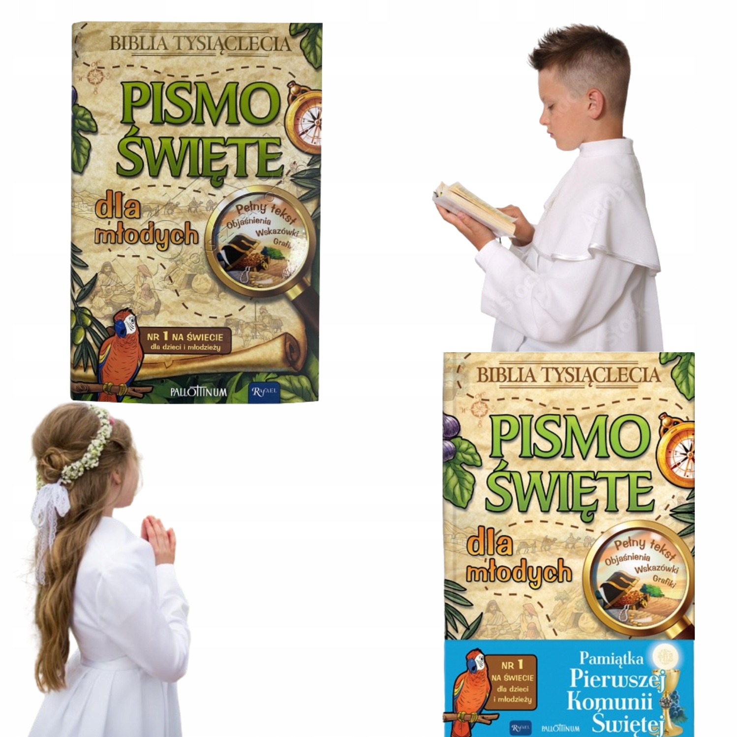 PISMO ŚWIĘTE DLA MŁODYCH PRACA ZBIOROWA IDEALNE NA KOMUNIE