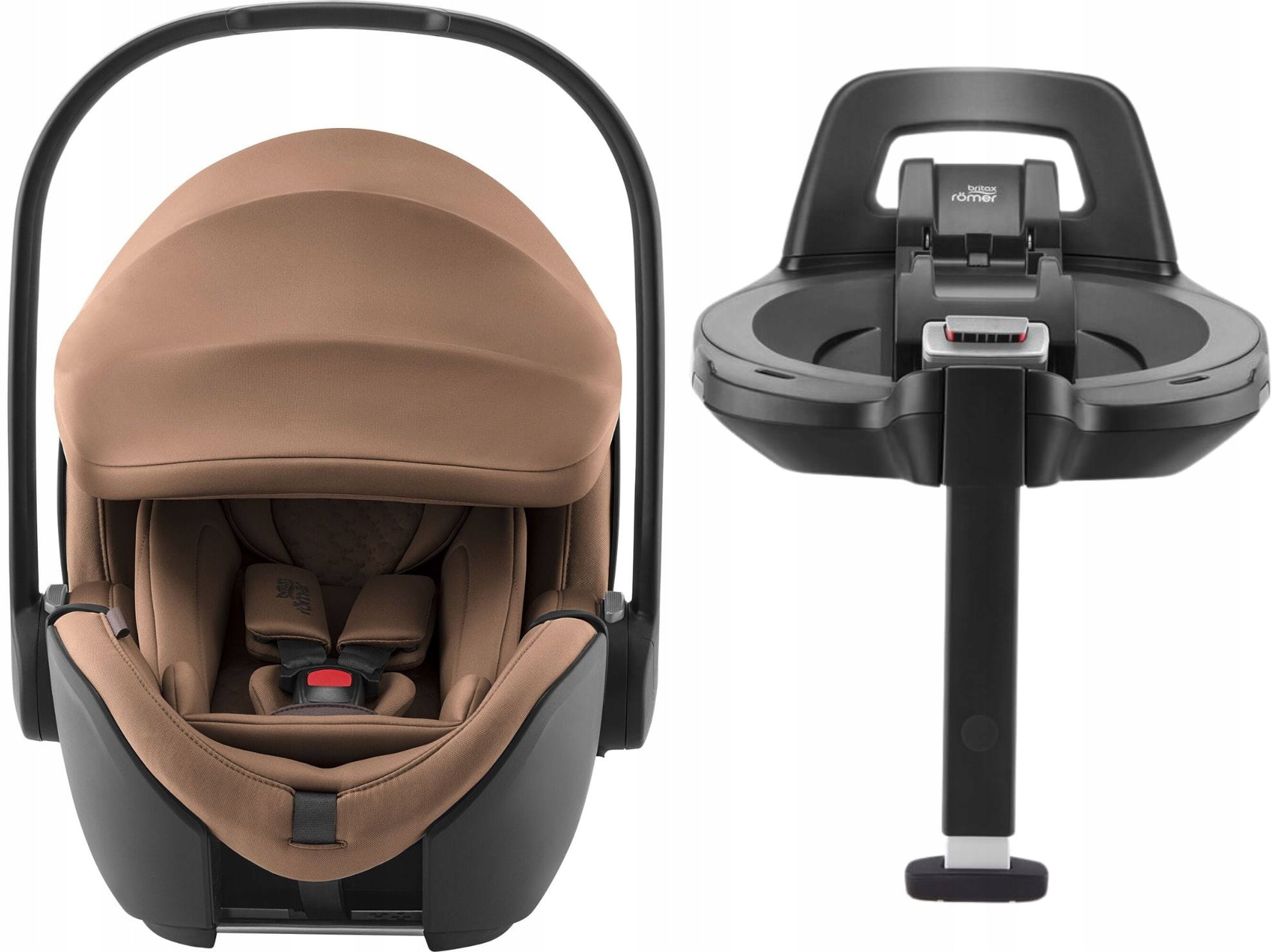 Britax Romer Baby-Safe Pro fotelik 0-13kg baza Vario 5Z Warm Caramel