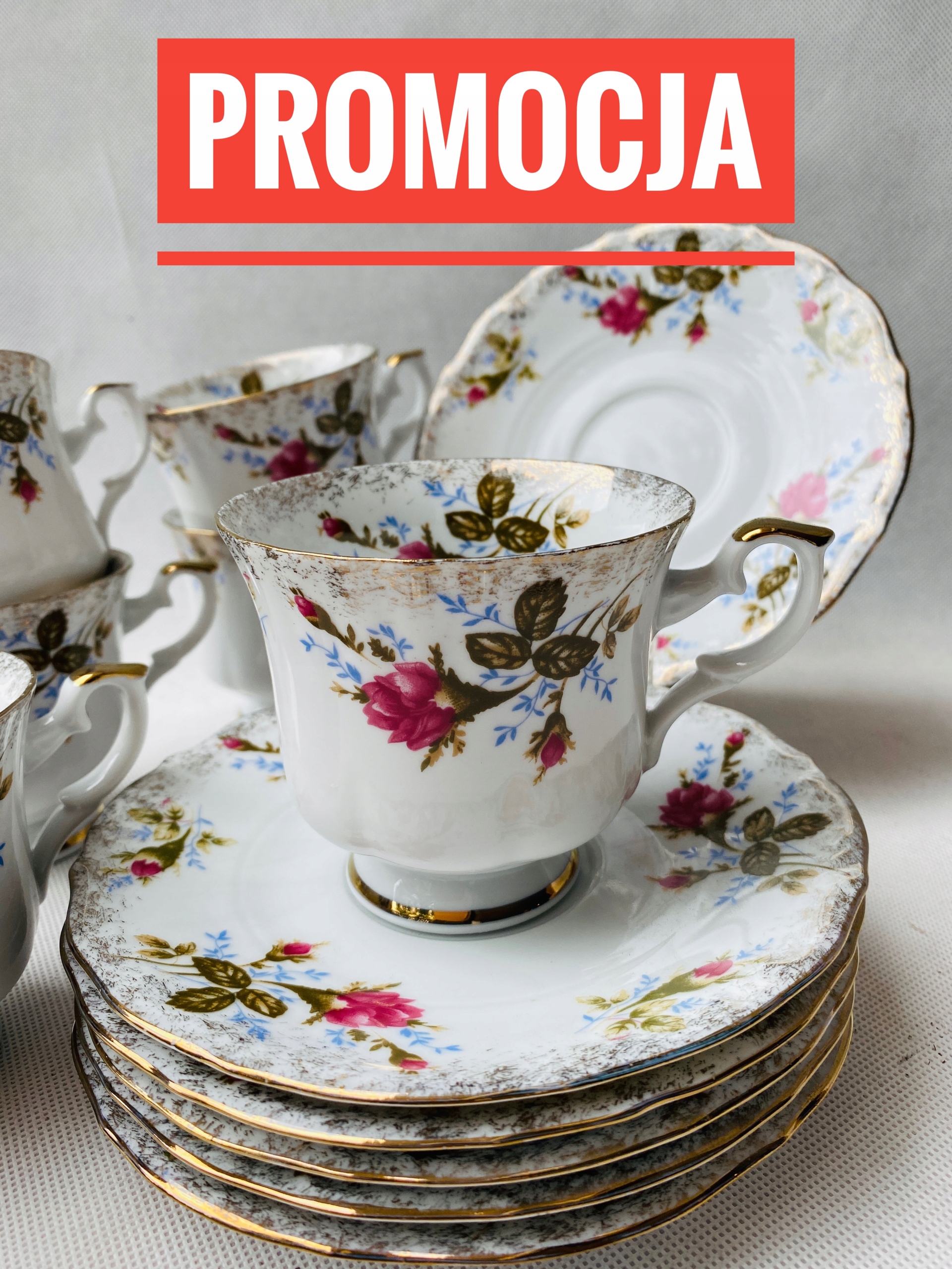 filiżanka ze spodkiem Iwona Chodzież 6/12 el