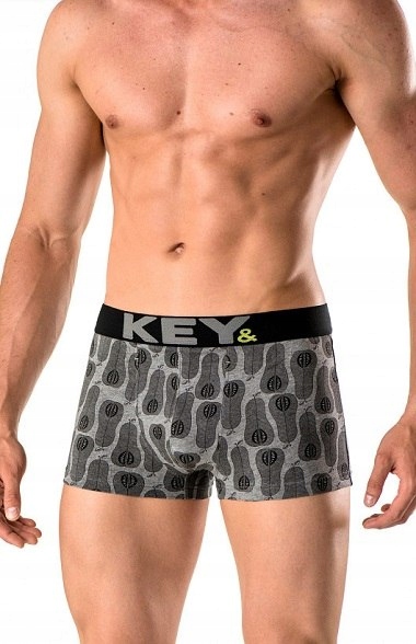 

Key Szorty Bokserki Meskie Mxh 879 Key Szare L