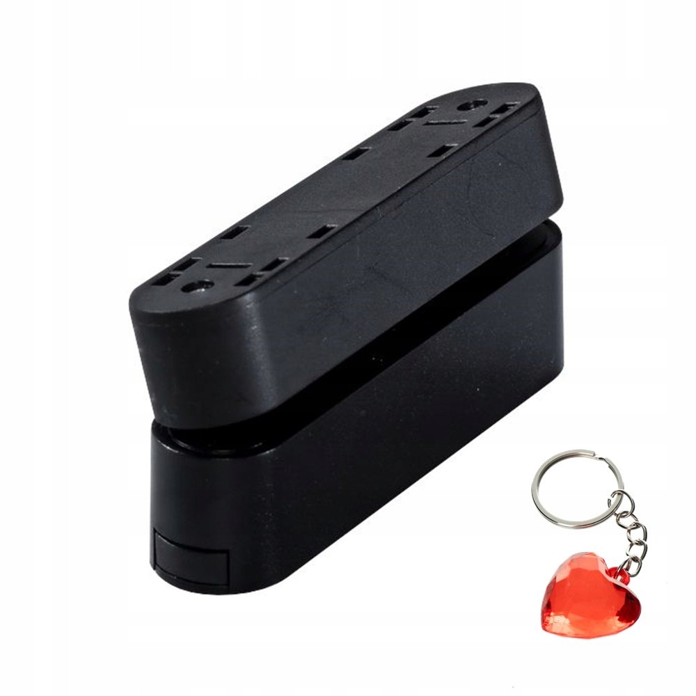 Adaptér pro 1-fázový kolejnicový kabel Gamma Track Magnetic 5 mm Small Bk AZ531