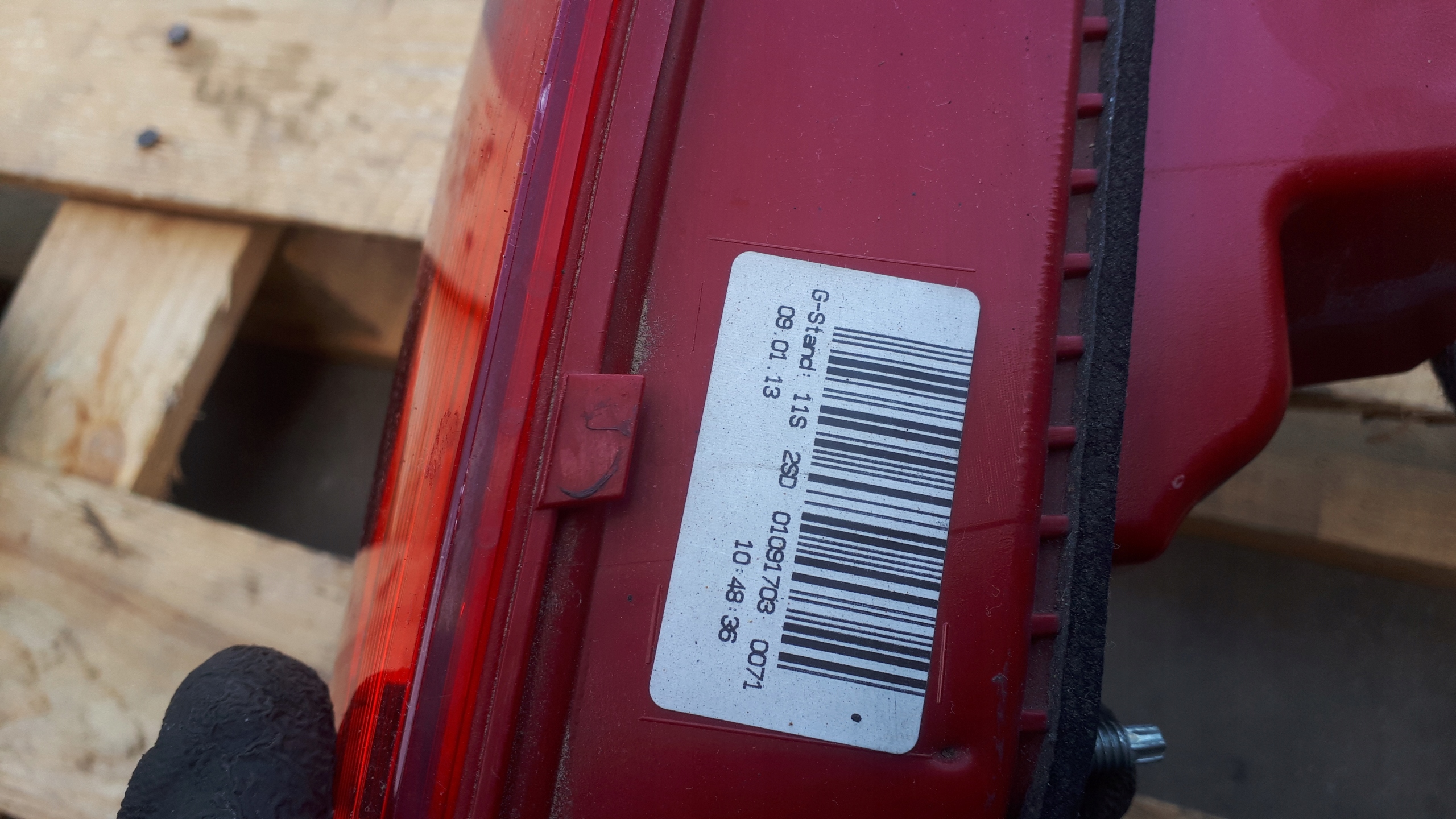 S4 B8 LIFT A4 light left left rear part to the bonnet USA