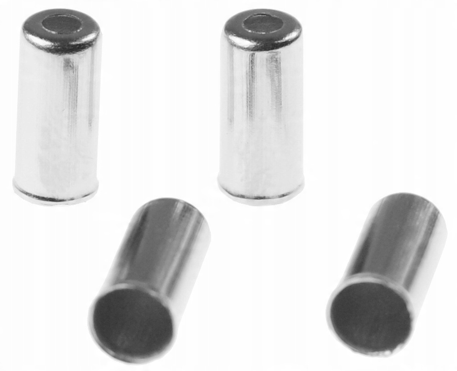 

Lixada PAN049 4 srebrne końcówki pancerza 4 mm