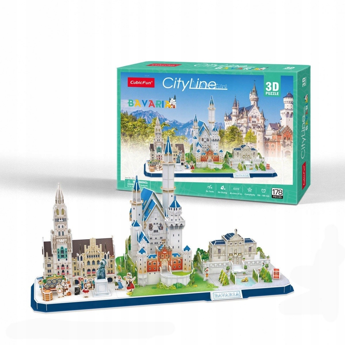 PUZZLE 3D CITY LINE BAVARIA   2675