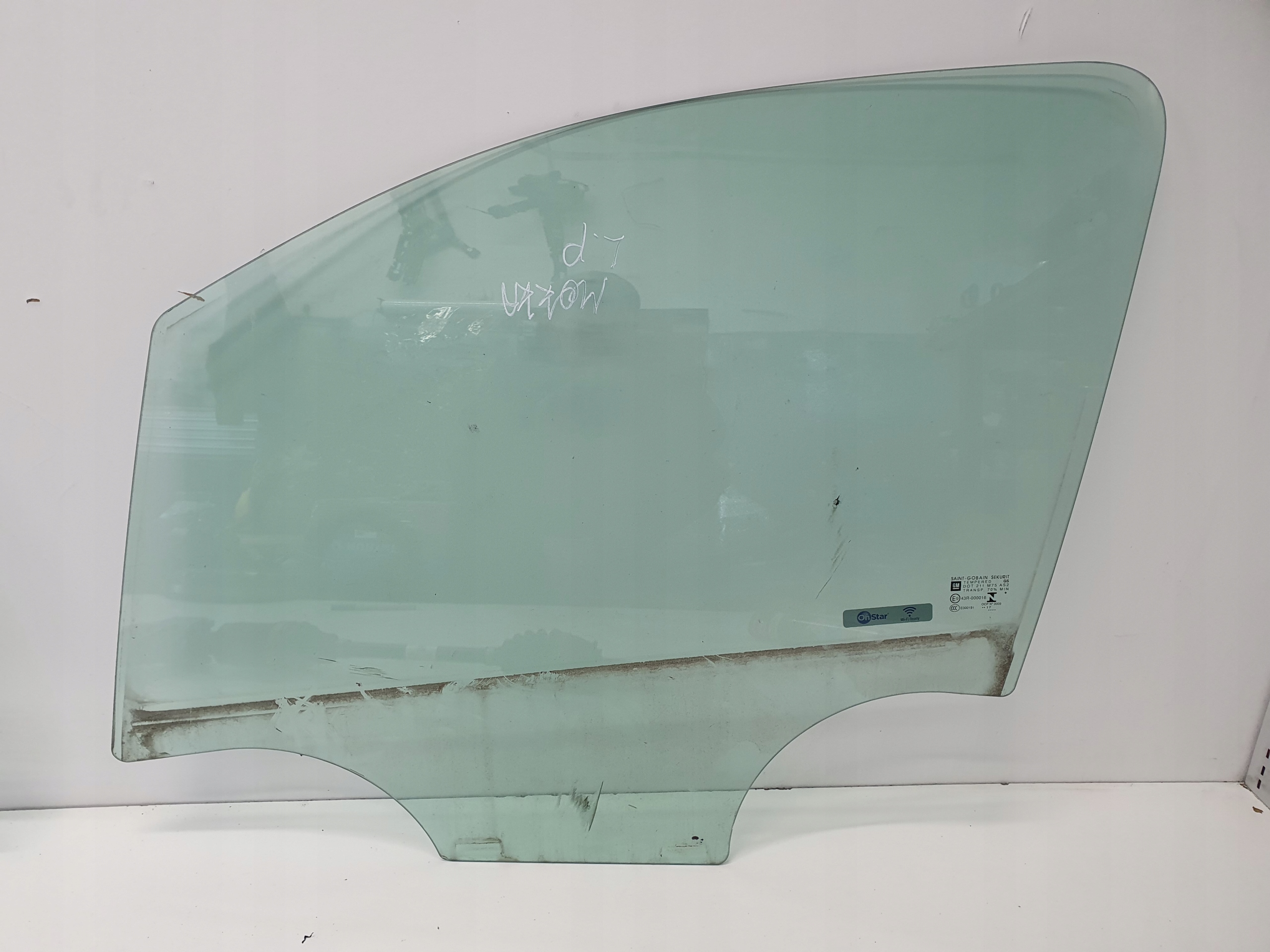 OPEL MOKKA X window door left front DUZA 17