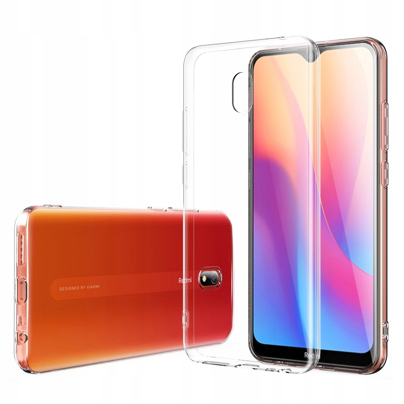 

Cienkie Etui ultra Slim + Szkło do Xiaomi Redmi 8A