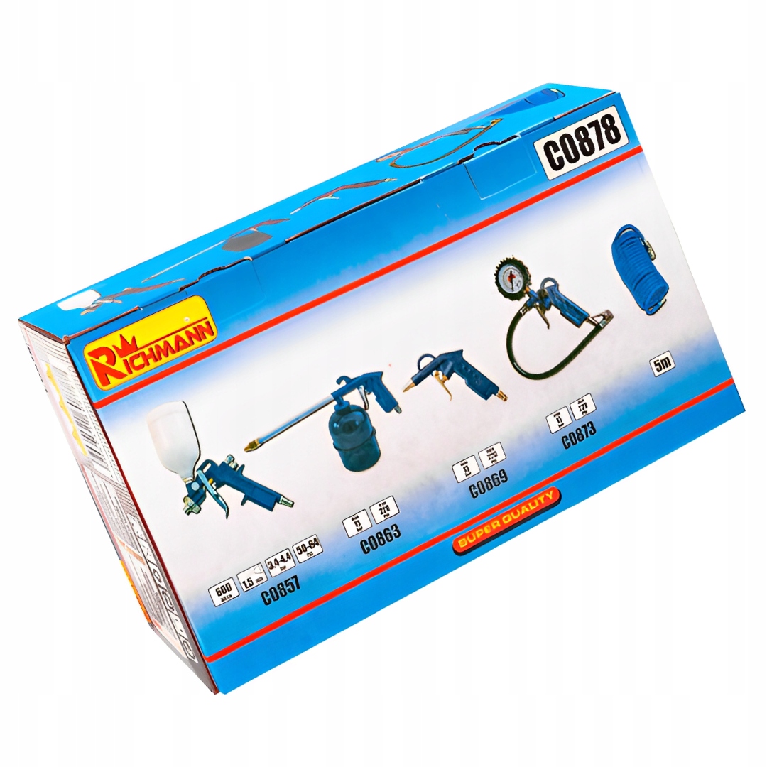 ZESTAW LAKIERNICZY 5 ELEMENTÓW LAKIERNICZYCH RICHMANN C0878. Marka RICHMANN