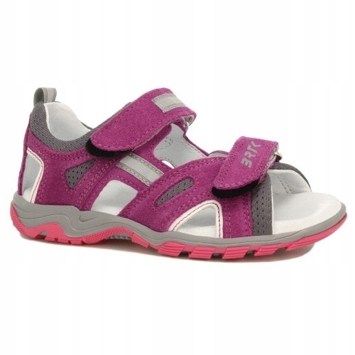 Sandały dziewczęce BARTEK ciemny róż r.38