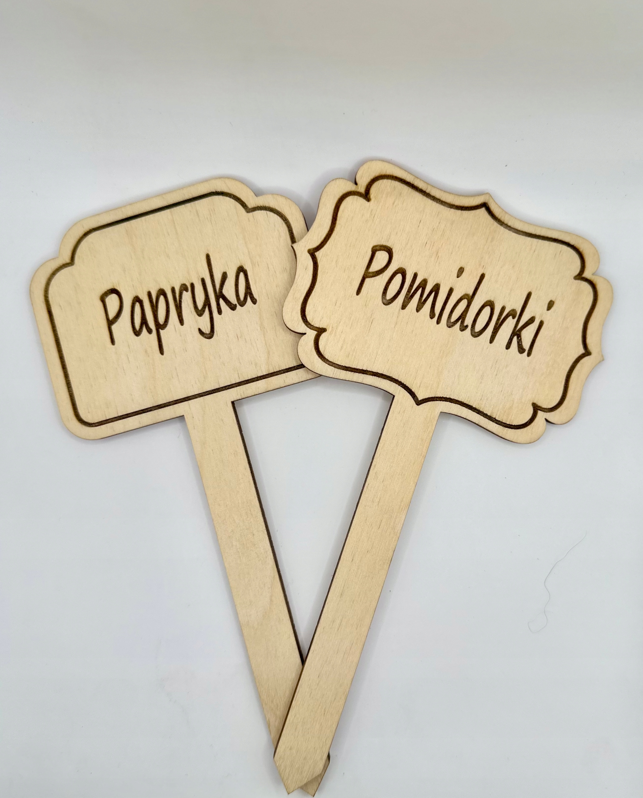 ZNACZNIKI do WARZYW TABLICZKA DO OPISU ROŚLIN KWIATÓW WARZYW 10 SZTUK!!!