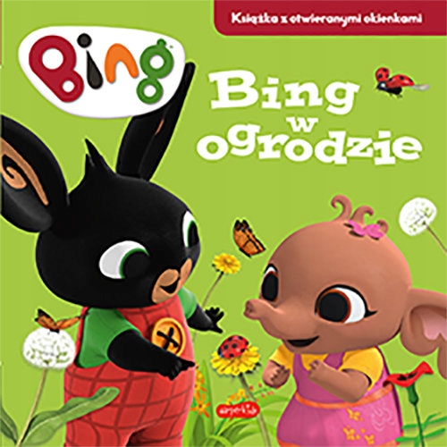 Bing w ogrodzie. Książka z otwieranymi okienkami-Zdjęcie-0