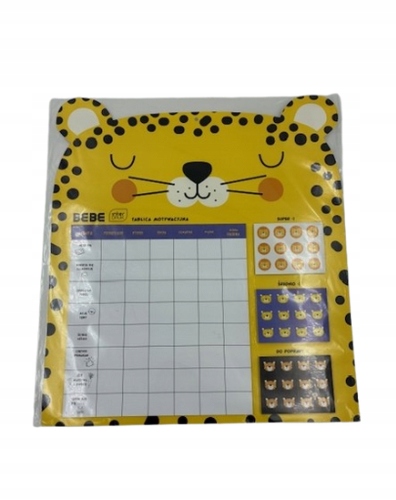 TABLICA MOTYWACYJNA Z NAKLEJKAMI INTERDRUK