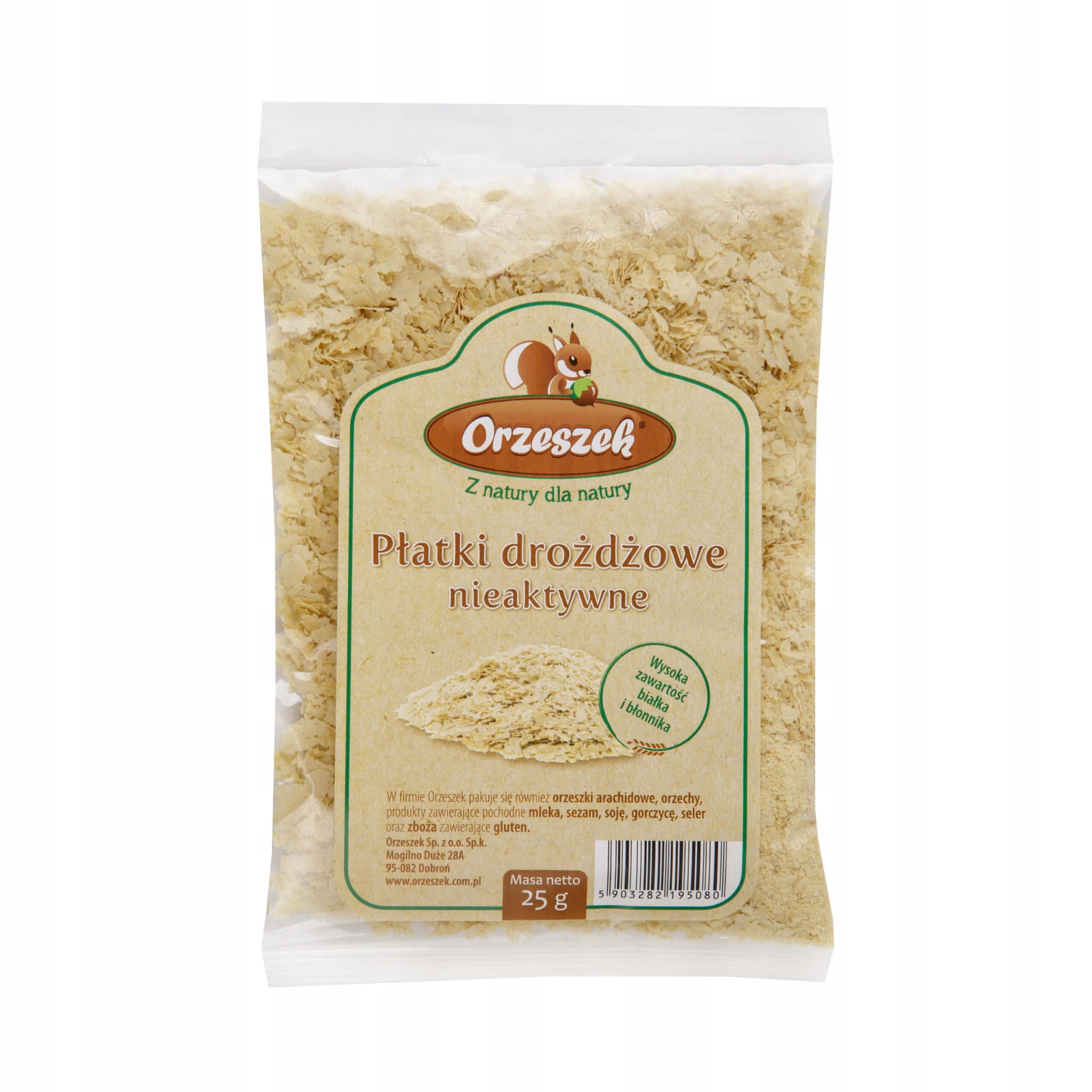 Neaktivní kvasnicové vločky Orzeszek 1 kg