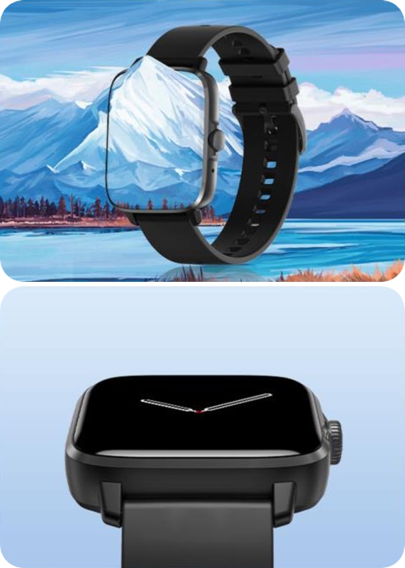 SMARTWATCH DAMSKI ROZMOWY 2 PASKI SPORT NFC 1,9LCD Model DT102