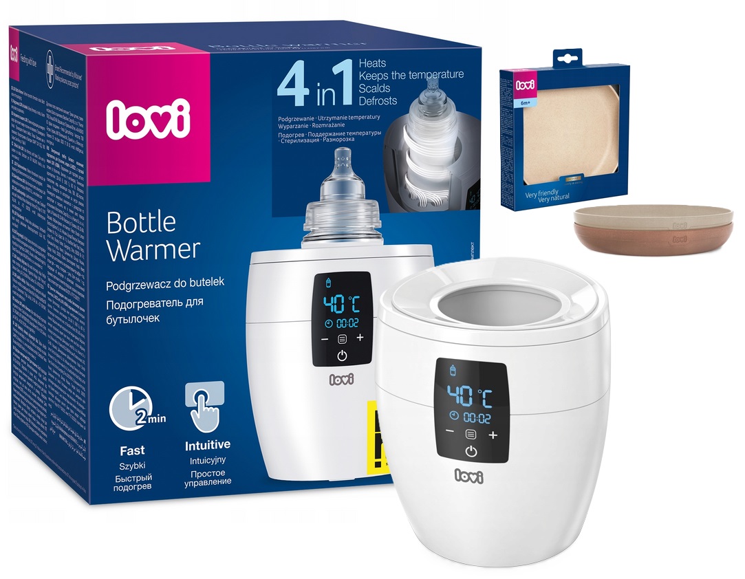 PODGRZEWACZ DO BUTELEK LOVI 4w1 INTELIGENTNY