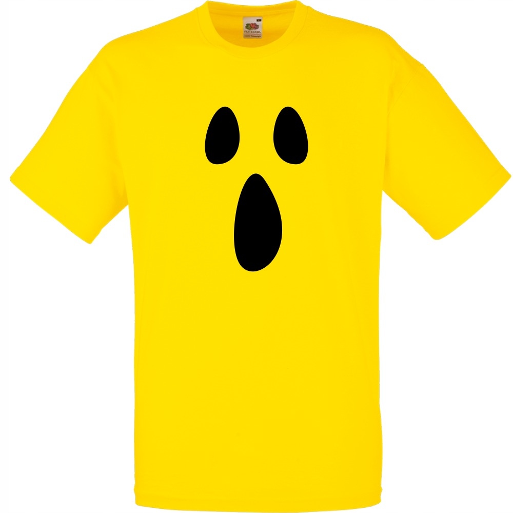 

Koszulka halloween duch kostium M żółta jaskrawa