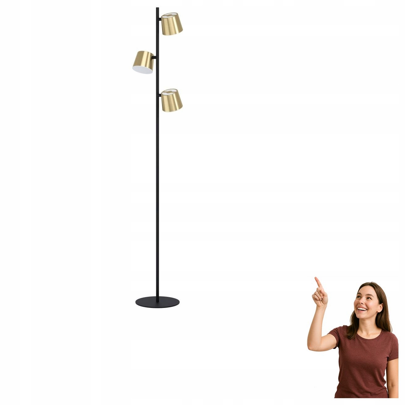 Podlahová lampa Altamira 39987 Eglo