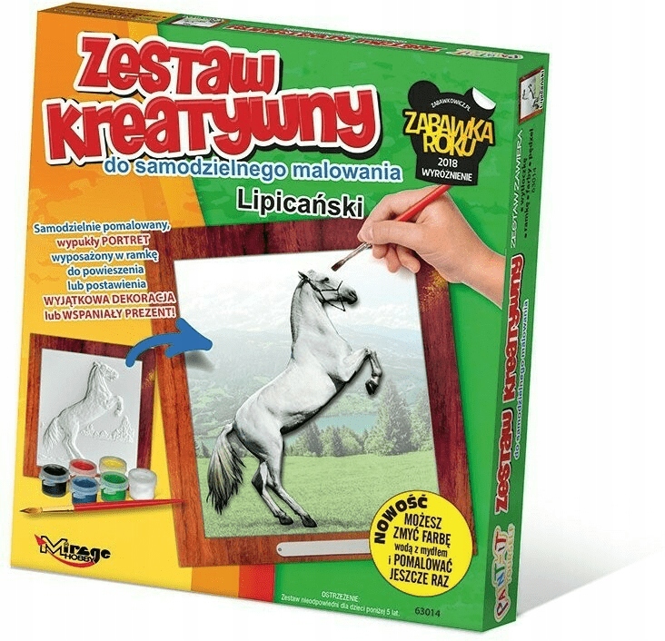 

Zestaw Kreatywny do malowania Koń Lipicański