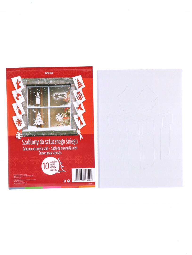 

Szablony Do Sztucznego Śniegu 10 sztuk