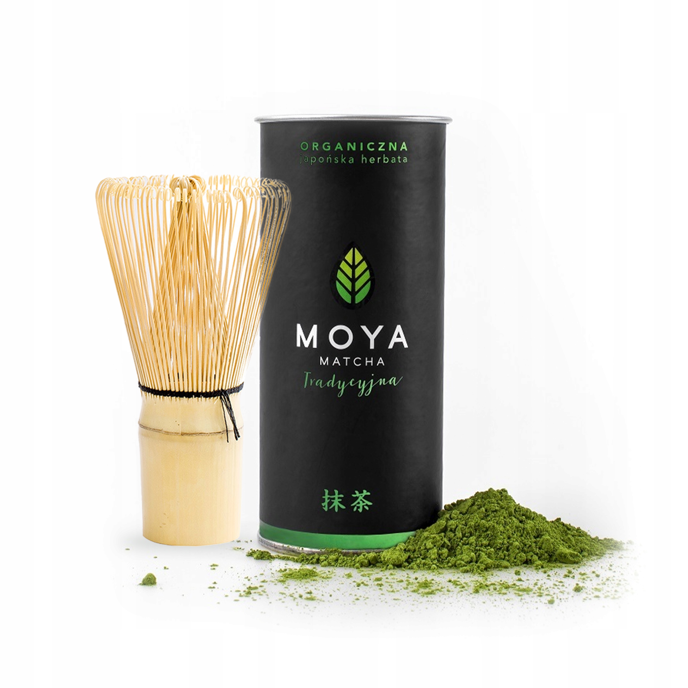 Levně Startovací sada Moya Matcha Tradiční bambusová metla Chasen