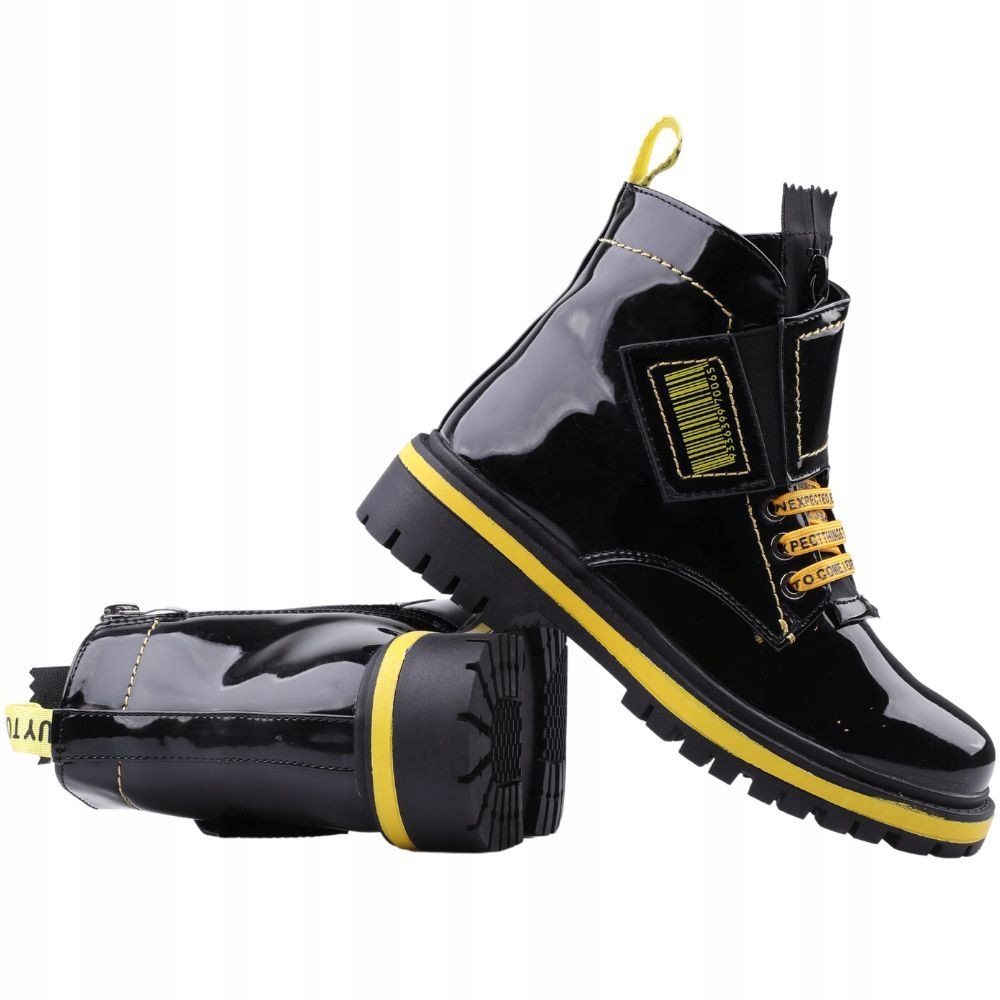 Śniegowce dziewczęce ocieplane suwaki botki zimowe Płeć dziewczynki