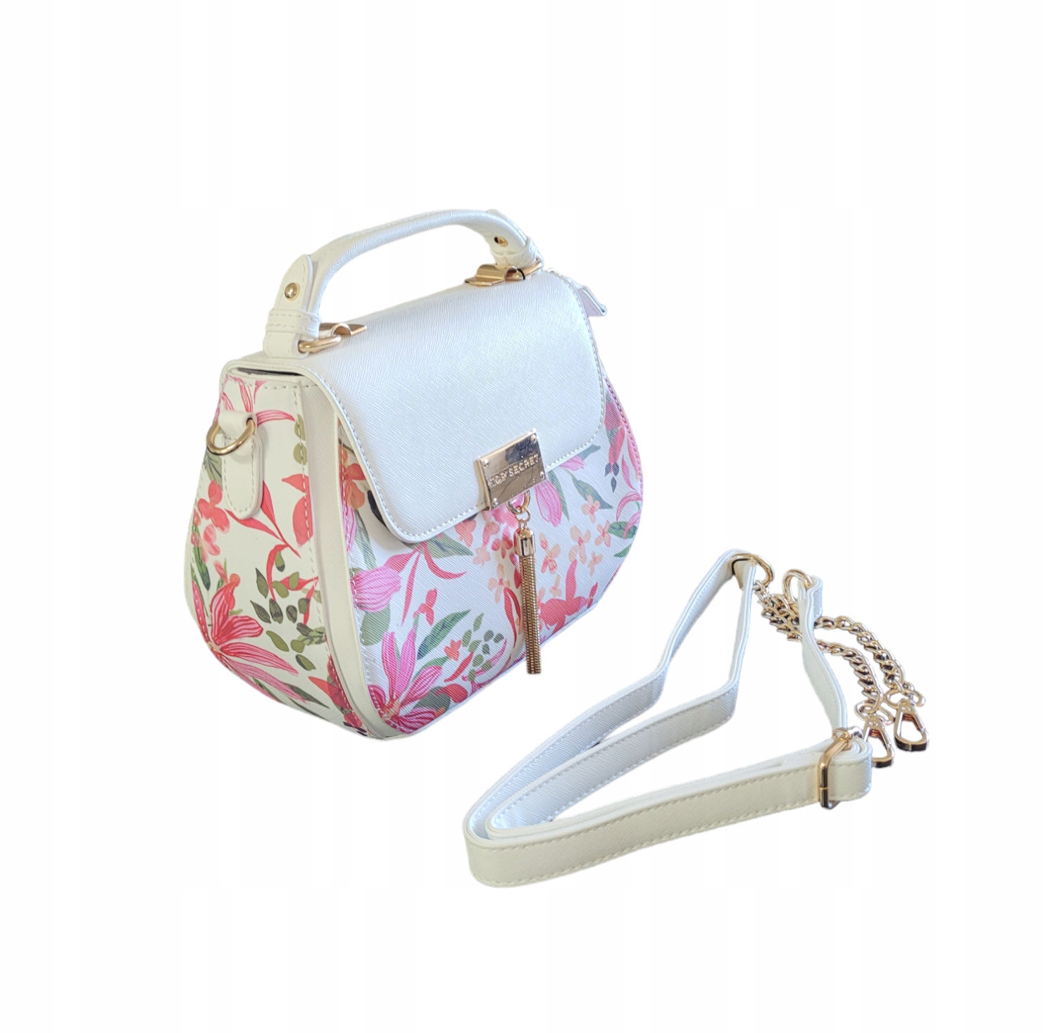 TOREBKA DAMSKA KUFEREK WZÓR KWIATY TOP SECRET EAN (GTIN) 5904528785416