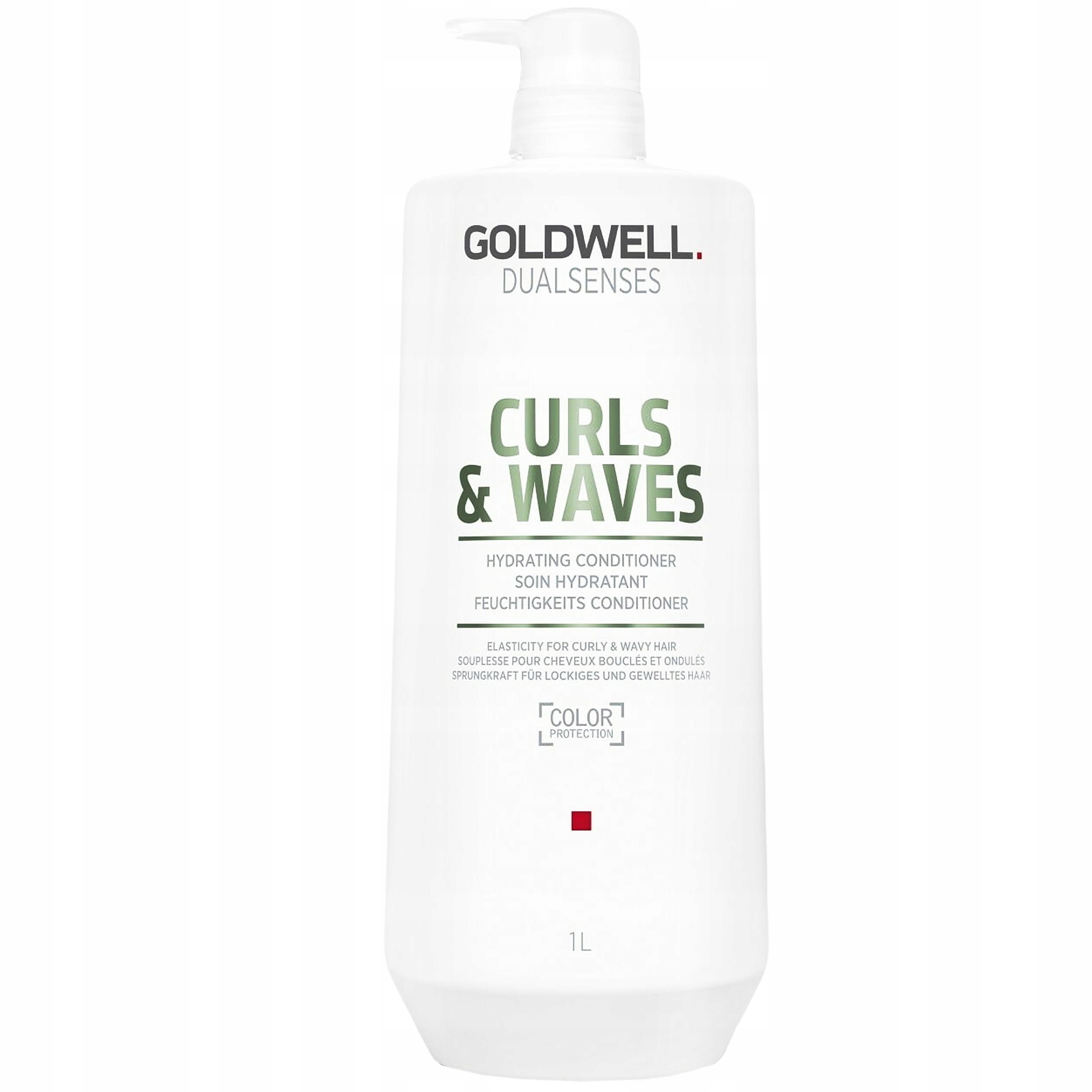 Goldwell Curls & Waves odżywka do włosów kręconych, fal i loków, 1000ml