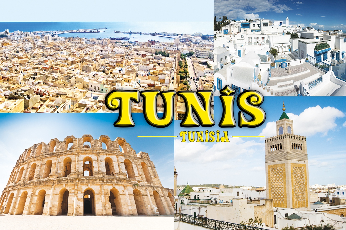 

Tunis - Magnesy Na Lodówkę Miasta Świata