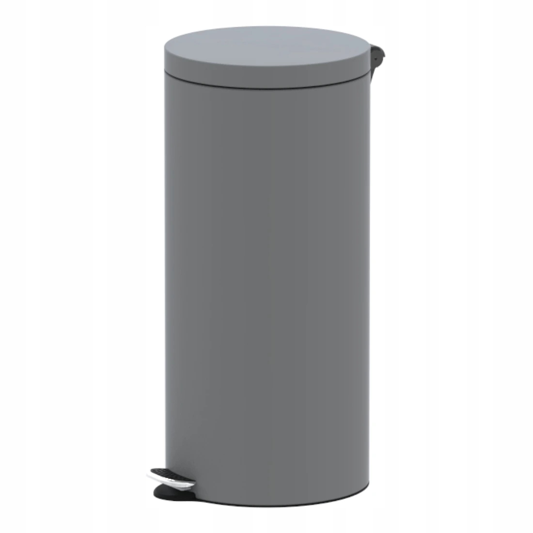 Levně Pedálový odpadkový koš Freedom Fresh 30 l, lakovaná ocel, šedá