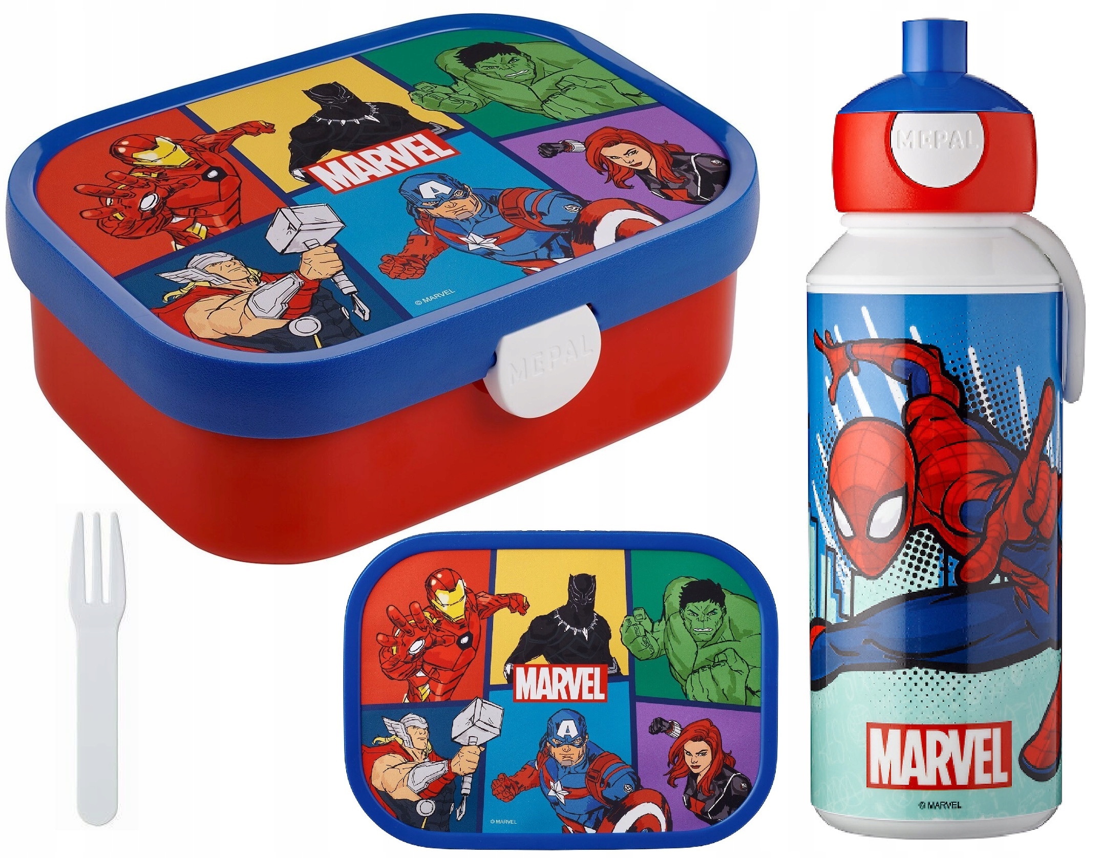 MEPAL BIDON ŚNIADANIÓWKA AVENGERS SPIDERMAN NO BPA