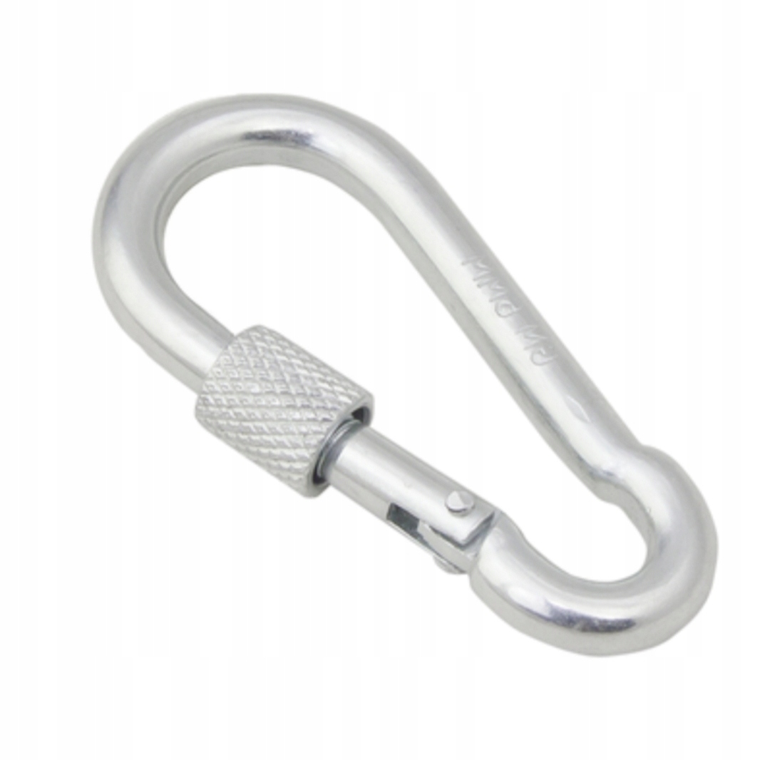 4x40 KARABIŃCZYK Z NAKRĘTKĄ STAL OCYNK